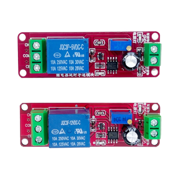 DC 5V/12V Delay Relay with NE555 Timer Control Switch: Ideal for Automotive Device Pulse Applications