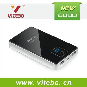 Big Capacity 6000mAh USB Power Bank