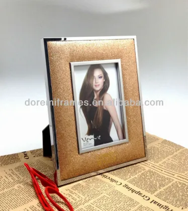 golden leather antique photo frames