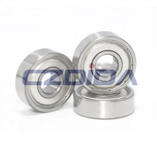 High Quality Deep Groove Ball Bearing 6000 6000ZZ 6000-2RS 10x26x8mm