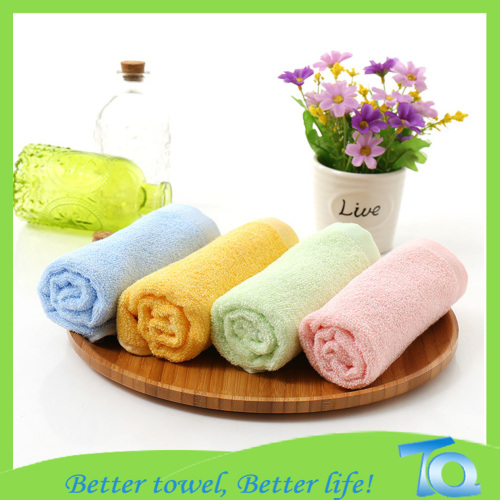 6 Pack Soft Bamboo Fiber Terry Baby Face Bath Towel