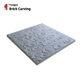 Feng shui auspicious cloud carved floor tile