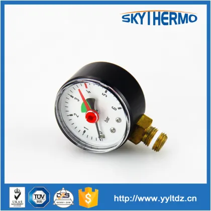 for serving the industrial double needle pressure and temperature combination gauge