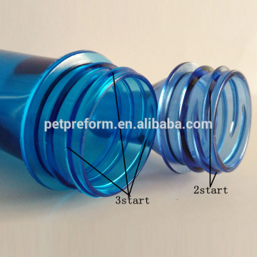 Wholesale factory plastic water bottle 38mm 2start pet preform price
