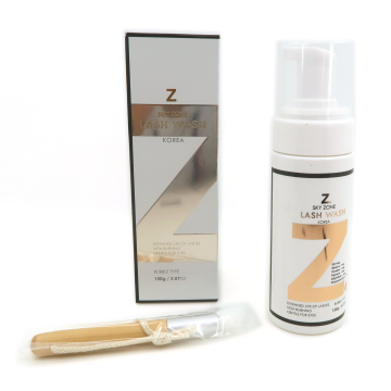 High Quality Last Extension Sky Zone Lash Wash No Irritation Lash Foam Cleanser Lash Shampoo