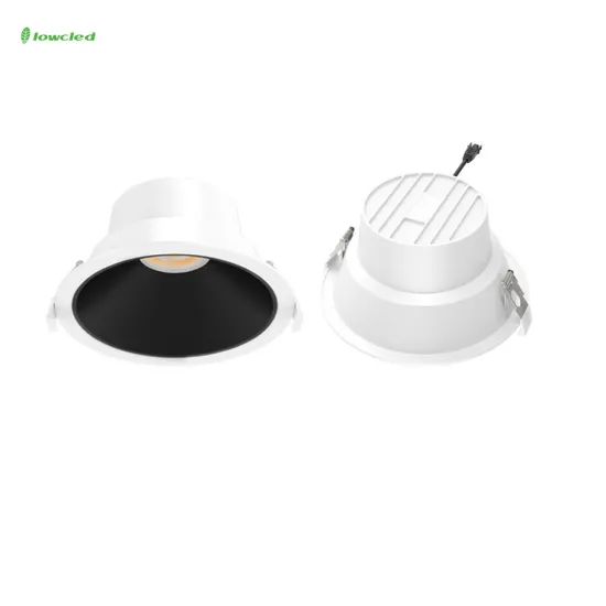 30W Aluminum Heatsink LED Downlight with COB Technology for Showroom Use