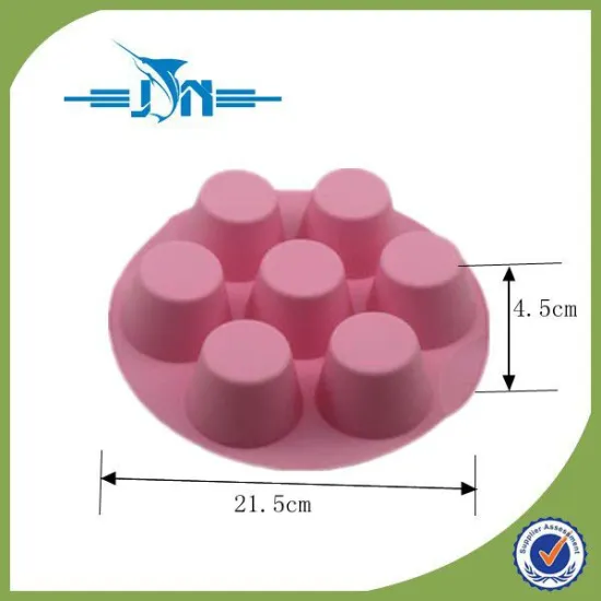 Multifunctional high-end bake ware silicone cake molds