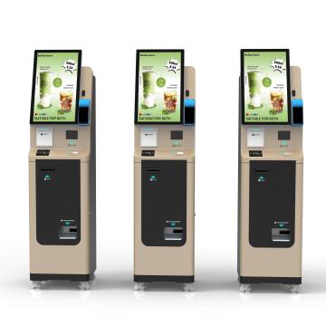 Kios Pembayaran Mandiri Layar Sentuh dengan Dukungan Tunai