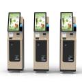 Touch Screen Self Payment Kiosk com suporte em dinheiro
