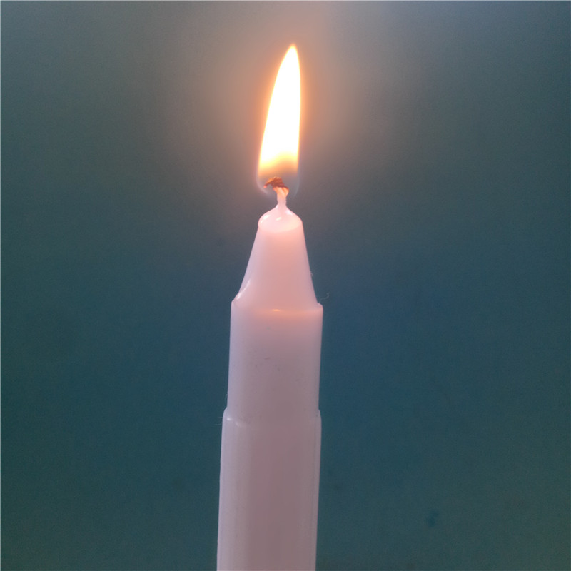 Long Burning Stick Utility White Candle voor dagelijks gebruik