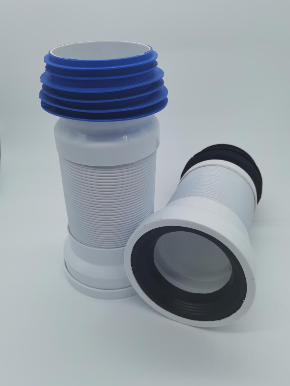 土壌パイプ排水配管のための浴室廃棄物パイプの使用耐久性のあるWCパンコネクタPPトイレ接続チューブ