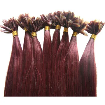 Italian Glue I-tip Virgin Remy Chinese Hair Extension