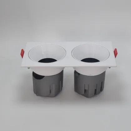 Aluminum LED Grille Square Pass Downlight Spotlight