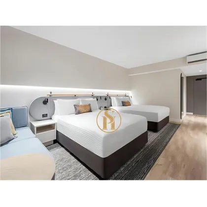 Modern Light Luxury Crown Plaza Hotel Furniture with European Style