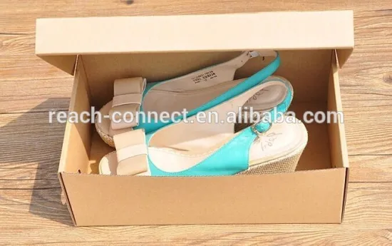shoes packaging box paper box packaging full printed newest packaging design