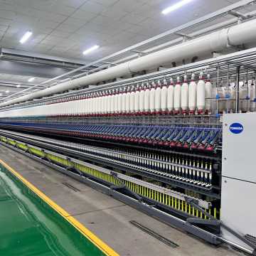 TONGDA Small Scale Wool Ring Frame Textile Machine with Rotor Spinning and Core Motor Components