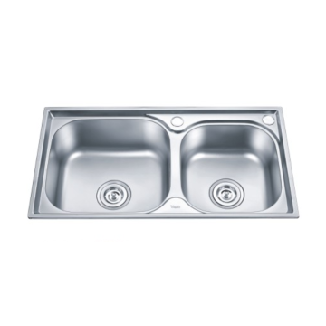 OEM de aço inoxidável do dissipador SUS304 JIS de Undermount 1.2mm