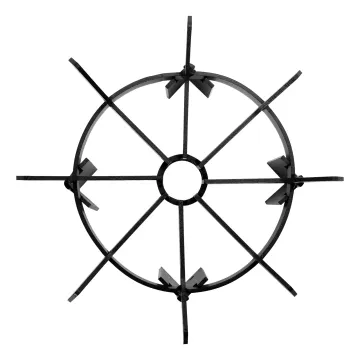 Wholesale Heavy Duty Wrought Iron Fire Pit: Log Rack, Wood Burning Holder & Fireplace Stand