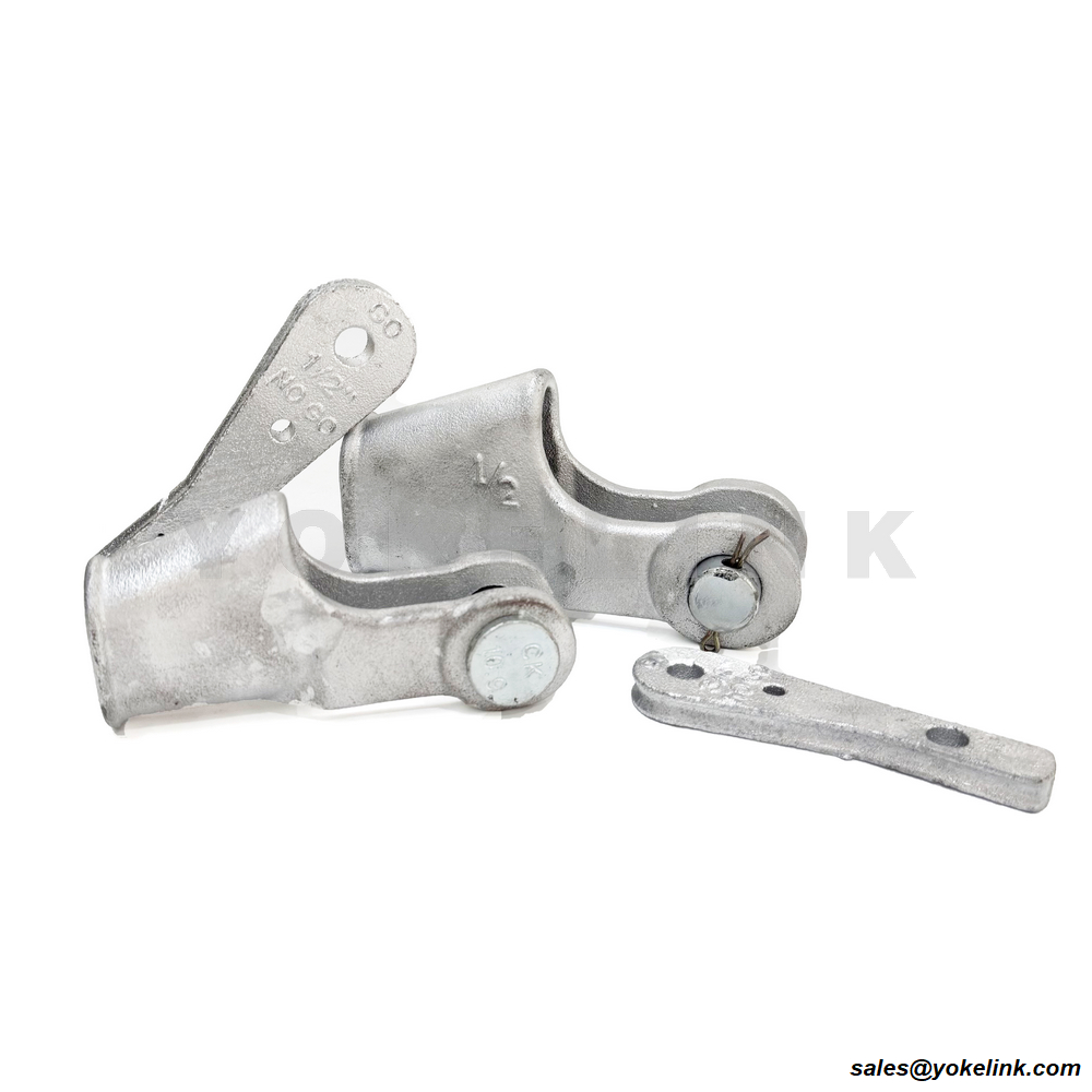 EN12385 Splétaná ocelová lana Otevřené klínové objímky 3/8 1/2