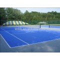 Pisos de cancha de tenis entrelazados