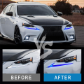 HCMotionz Mobil LED Day Running Lights Untuk Lexus IS250 300H 350 F 2017-2020