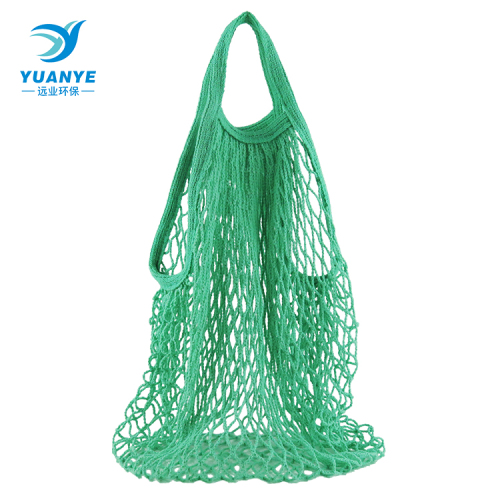 hemp cotton mesh produce organizer shopping bag