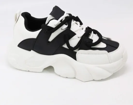 2023 Lace-Up Skateboarding Chunky Sole Shoes for Height Increase