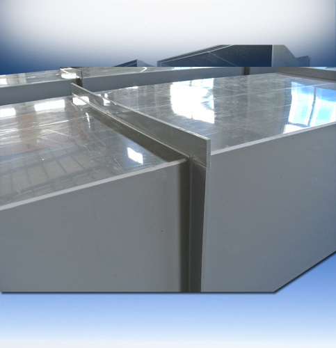 plastic square ventilation pipe PP tubes
