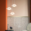 LEDER Nightstand Glass Pendant Lamps