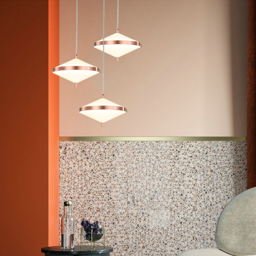 LEDER Nightstand Glass Pendant Lamps