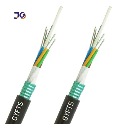 outdoor overhead GYFTS fiber optic cable for networks