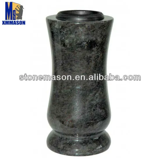 Mason funeral flower vase granite