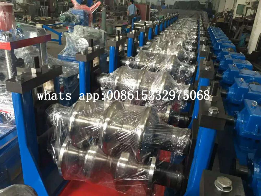 W Beam Highway Guardrail Membuat Roll Forming Machine