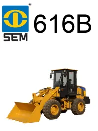 Sem616B Mini Loader Building Machine For Earth Moving