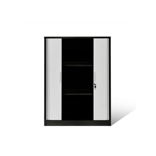 Middle Height Tambour Sliding Door Cabinet