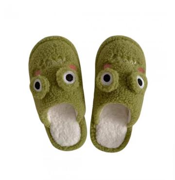 Big eyes plush slippers