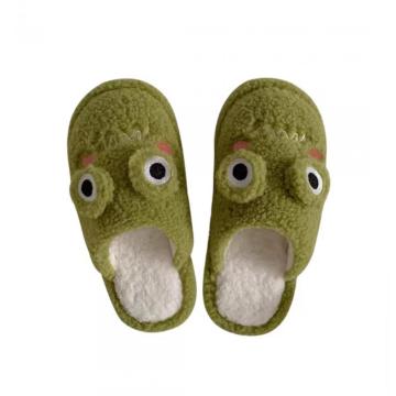 Big eyes plush slippers