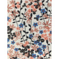 Flower Design Rayon Poplin shuttle 45S Printing Fabric