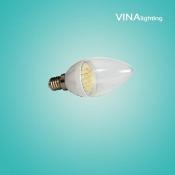 Dimmable 촛불 LED 빛, 2.2 w, E14, SMD2835, 110/220V