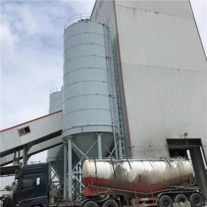 Export to South Africa 100t cement silo