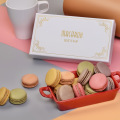 12 piese de ambalare cutii de hârtie de carton personalizate pentru macarons