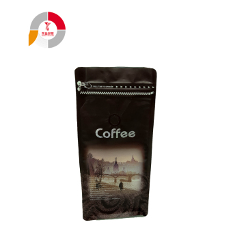 Custom Zip up Coffee Bag with Air Valve
