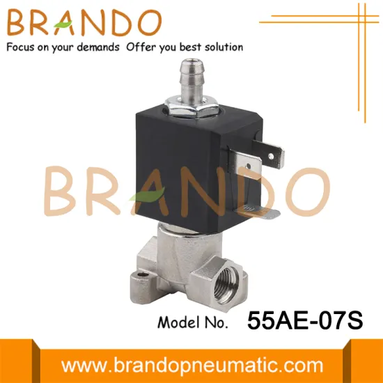 3 Way Coffee Machine Stainless Steel Solenoid Valve