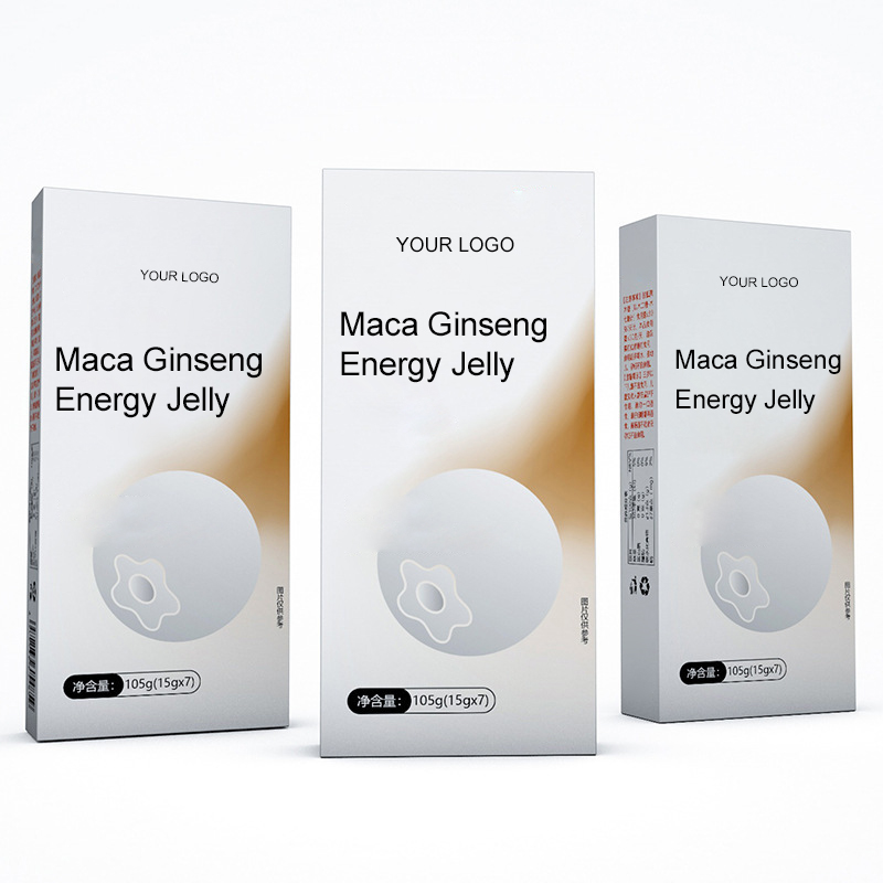 OEM/ODM Private Label Vegan Herbal Supplements Man Energy Jelly Maca Extract Man Maca Ginseng Energy Jelly