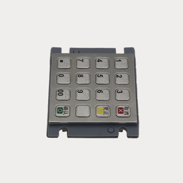 AES krypterende tastatur for kortautomat