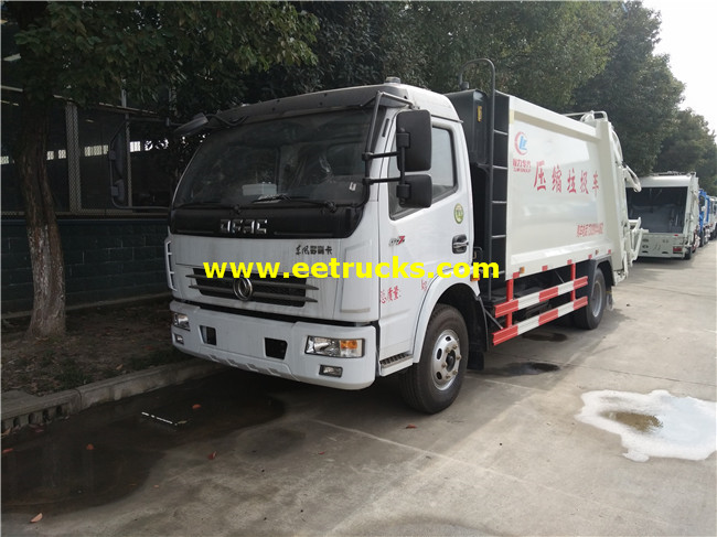 5ton 130HP Compactor Rubbish Trucks