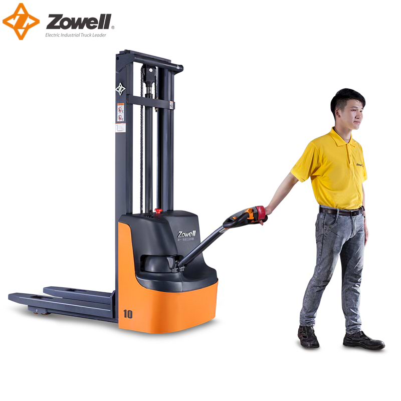 1.2 ton mini walkie stacker full electric