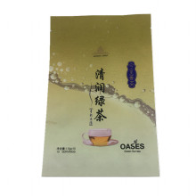 Food grade 15g matte plastic heat-seal tea package-bag