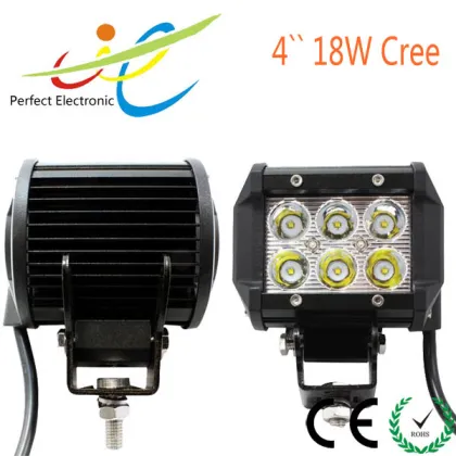 4" 18W Cree led light bar ,truck work light bar