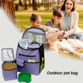 Großkapazität Purpurquadrate Outdoor Pet Storage Beutel